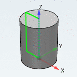 Cylinder rotated