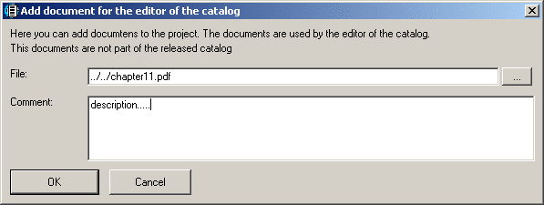 Add document for editor