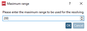 Maximum range