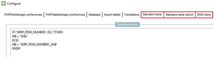 Example: Change of Standard name