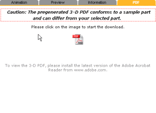 3D PDF preview