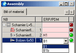Select ERP number
