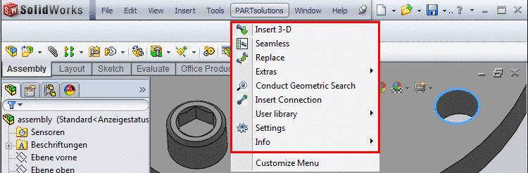 Example SolidWorks