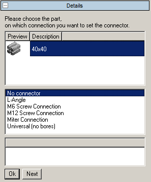 Choose L connector