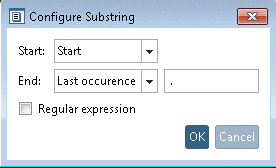 Configure Substring
