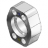 3D CAD MODELS- Parker - F37 - Flare flange | SAE 1000/ISO 6162-1 footprint