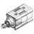 3D CAD MODELS - Festo - DSBC - Standard cylinder - 2123069 DSBC-32-20-PPVA-N3---(0)