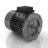 3D CAD MODELS- Motovario - D - Electric Motor Double polarity three phase series