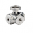 3D CAD MODELS- Omal - ITEM 450-451 - 3-way full-bore threaded-ends stainless steel ball valve, "T" or "L" port - V450H404