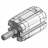 3D CAD MODELS - Festo - ADVU - Compact cylinder - 156538 ADVU-32-60-P-A