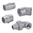 3D CAD MODELS- 01 - Threaded pipe fittings