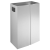 829170-L187 Waste bin 24l not perforated RAL9010 (350)