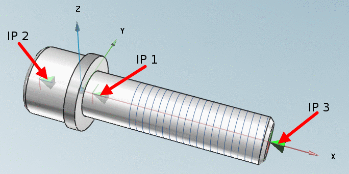Cylinder head screw with connection points