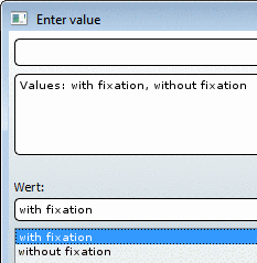Name of value