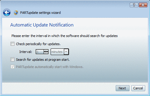 Automatic catalog update notification