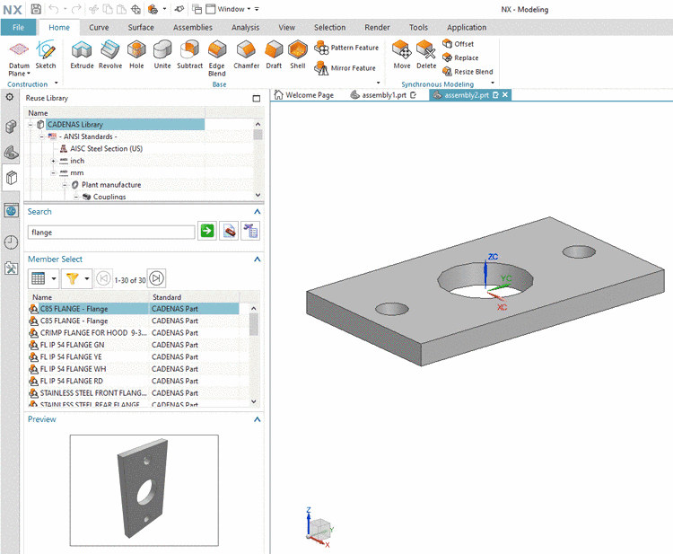 Hand Crank, 3D CAD Model Library