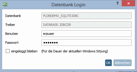 Database login…