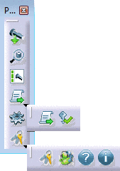 Toolbar with Part Design