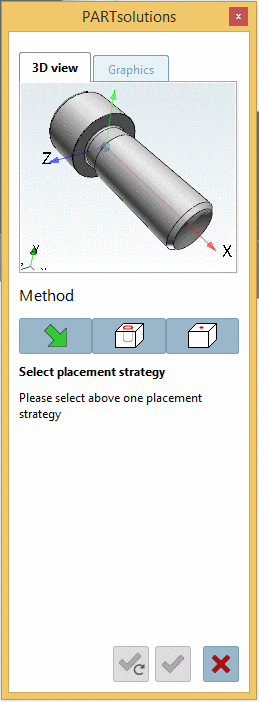 1. Select method: before selection