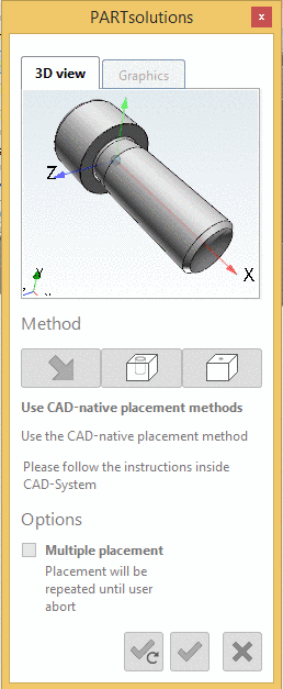 1. Select method: after selection with checkbox "Repeating"