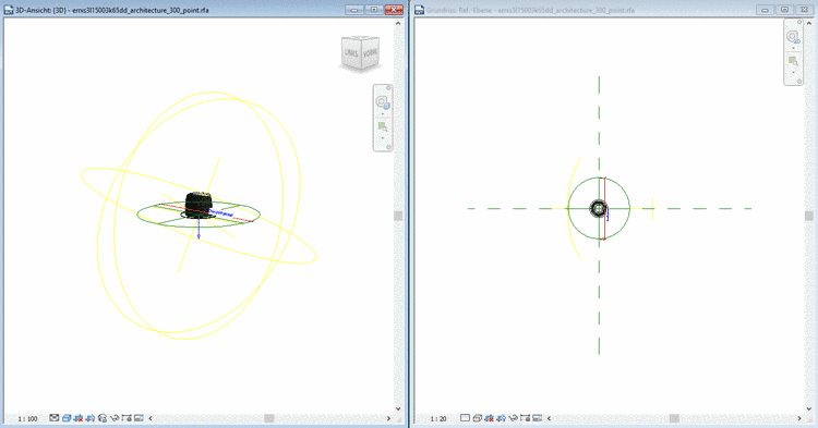 Lighting fixture exported to Revit without definitions of source of light