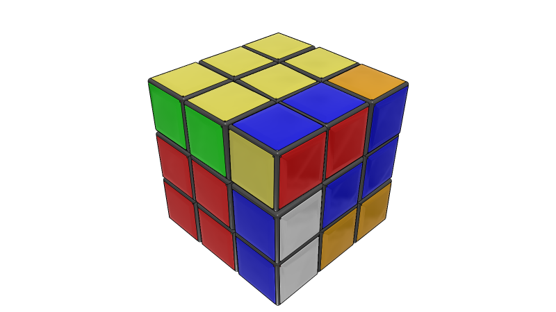 6x6 Puzzle Cube 21st Century V-Cube Skill Twisting Puzzle Just Like The 80s 