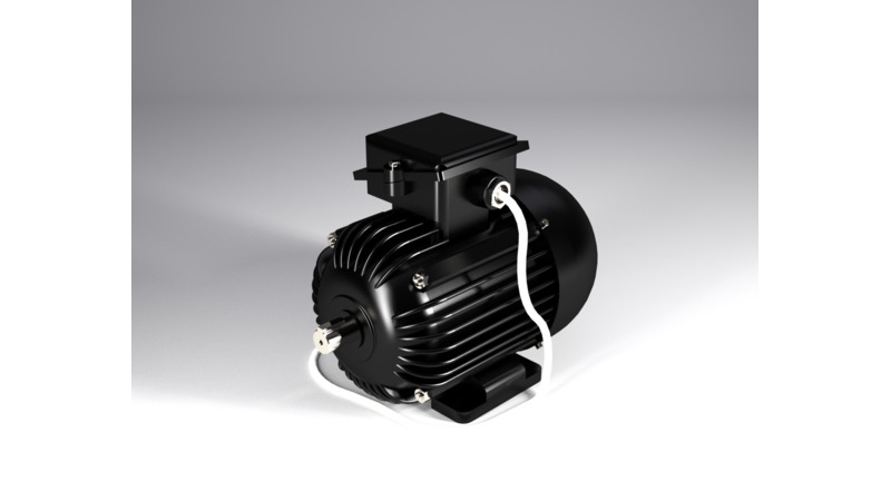Achievement to exile Egomania Electric motor - 3D CAD Models & 2D Drawings