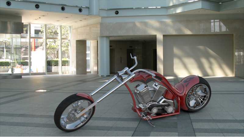 motorized west coast chopper bicycle
