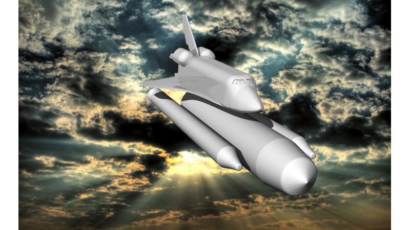 Space Shuttle - 3D Astronomy - 3D Astrology