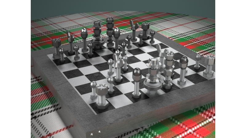 チェス 3d Libary 3d Data