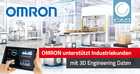 OMRON stellt 3D Engineering Daten für OEM- und Industriekunden in CADENAS Lösungen zur Verfügung