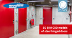3D BIM catalog for steel hinged doors opens the door to digitization for Novoferm
