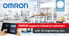 OMRON provides 3D engineering data in CADENAS solutions for OEM and industrial customers