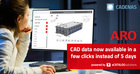 ARO Fluid Management reduces turnaround time for CAD models by up to 5 days with product configurator