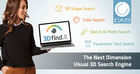 Green light for 3Dfind.it – The visual search engine of the next dimension for 3D manufacturer components