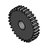 3D CAD MODELS- FCS106 - Precision Spur Gears - 1.0 Module 10mm Bore 6mm Face Hubless Style - 20 Pressure Angle