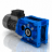 3D CAD MODELS- Motovario - CBA - Helical bevel geared motor aluminium series with compact motor