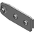 3D CAD MODELS- Lasche und Befestigungsmittel Stahl verzinkt - Zubeh f Schutzzaunsystem Flex II