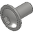 3D CAD MODELS- 402150023 Halbrundschraube mit Flansch ISO 7380-2 M6x12