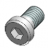 3D CAD MODELS- Wuerth - DIN 7984 - 10.9 - lumenized - Hexagon socket head cap screws with low head - WUERTH 008576 16 cylinder head screw DIN 7984 M6x16 10.9 BLK