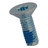 3D CAD MODELS- BN 2109 - Senkschrauben mit Innensechsrund, ohne Schaft, TufLok Fleck beschichtet (ISO 14581; TufLok), Kl. 08.8 / 8.8, verzinkt-blau